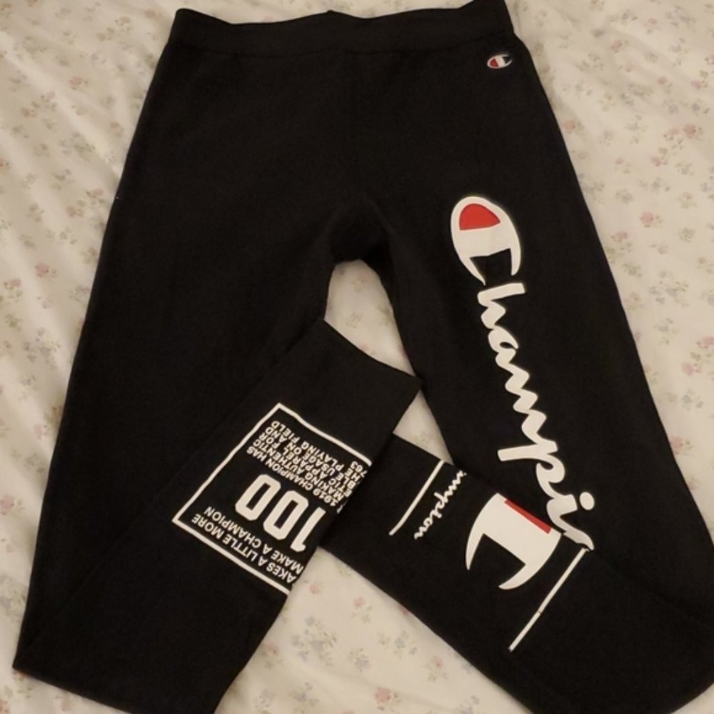 Champion logo leggings NWT